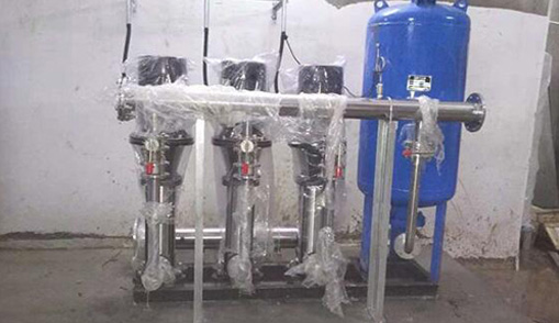 供水设备水泵配套隔膜压力罐的安装使用