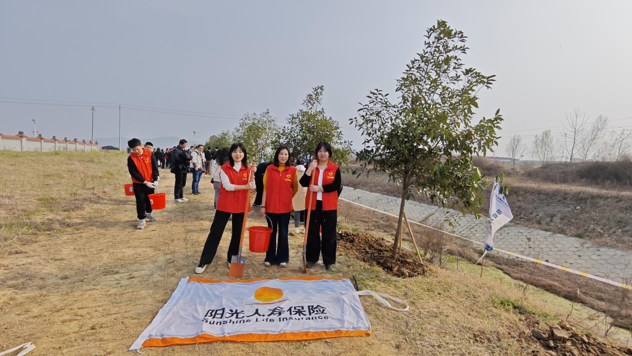 【阳光保险】阳光人寿各机构“花式”添绿 绘就生态公益新图景