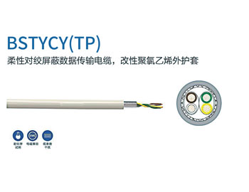 BSTYCY（TP） 柔性对绞屏蔽数据传输电缆