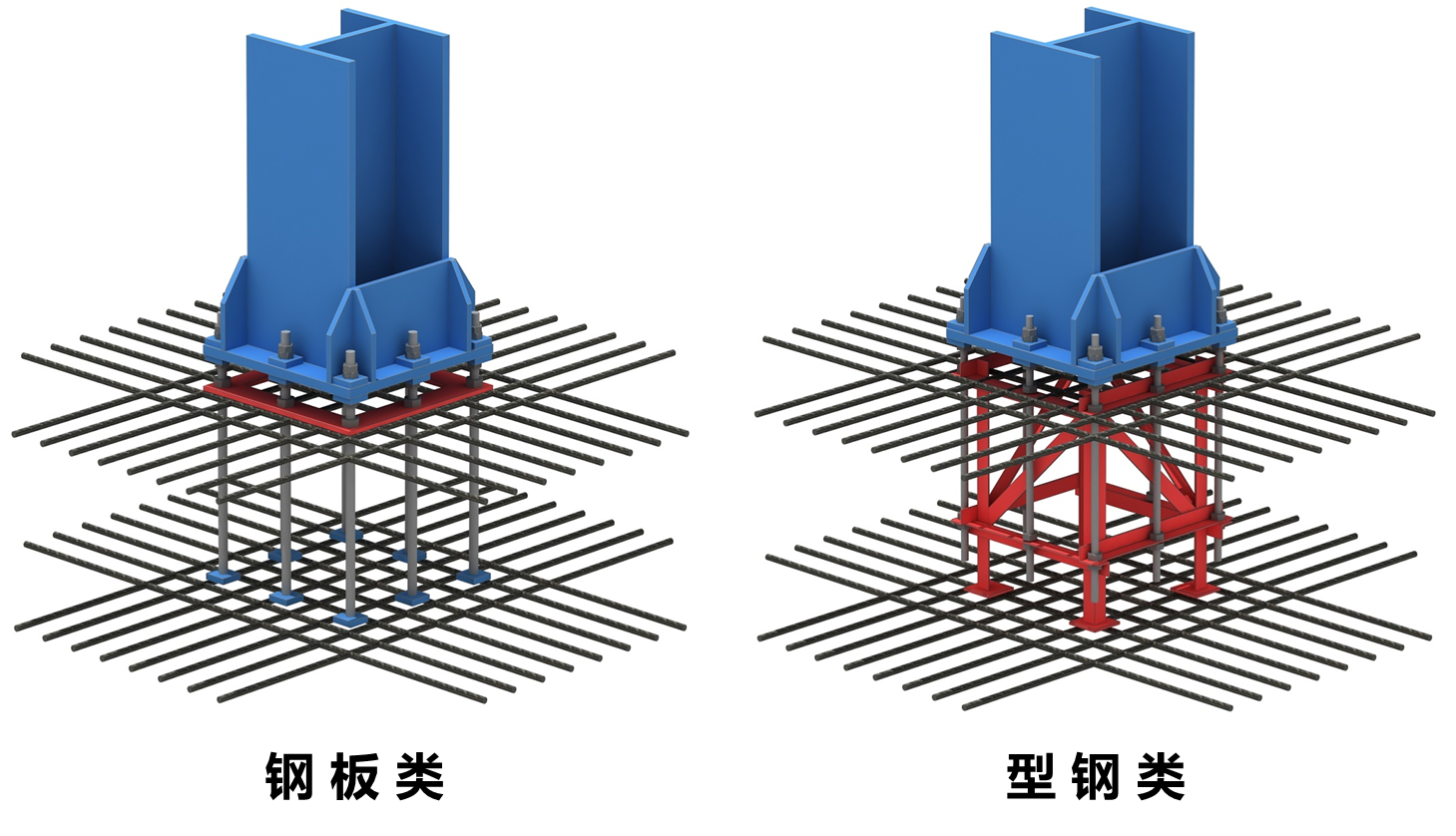 勁性結構中鋼結構的常見(jiàn)節點(diǎn)形式與安裝注意事項