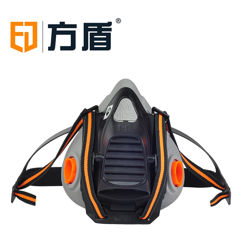 KN100防尘面罩1105K（灰色硅胶罩） S/M