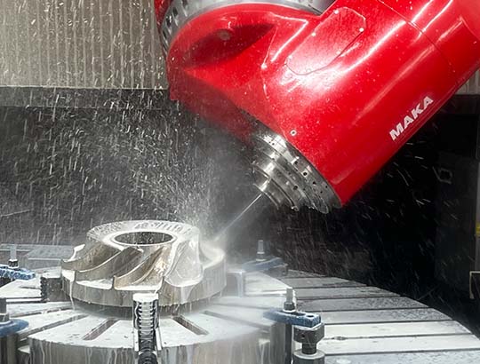 Micro Impeller Machining