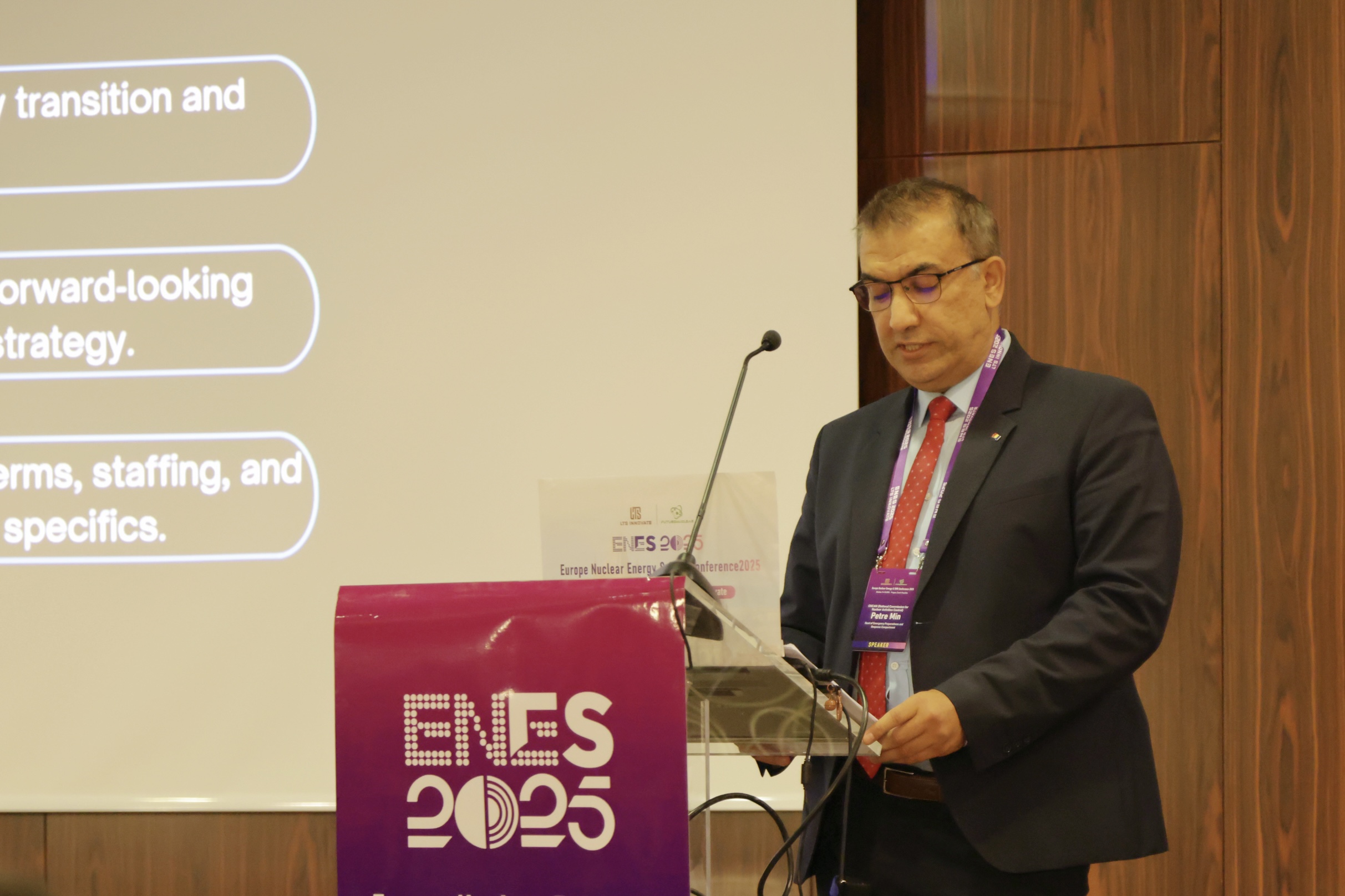 Day 1 Morning Keynote-Petre Min-National Commission for Nuclear Activities Control (CNCAN), Romania