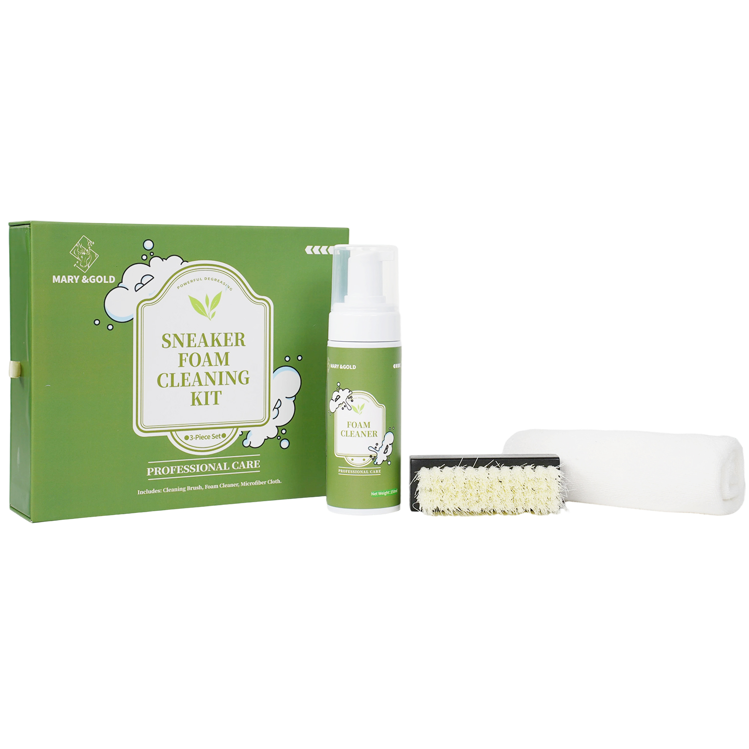 鞋泡沫清洁三件套