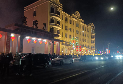 一年一度的正月十五嬴德煙花盛會如期舉行，為全鎮人民再添節日盛宴