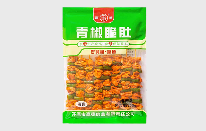 青椒脆肚