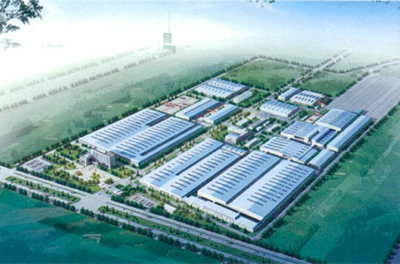 中国北车集团沈阳机车车辆有限责任公司搬迁改造项目鸟瞰图