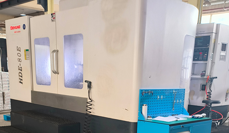 卧式加工中心的整体搬迁