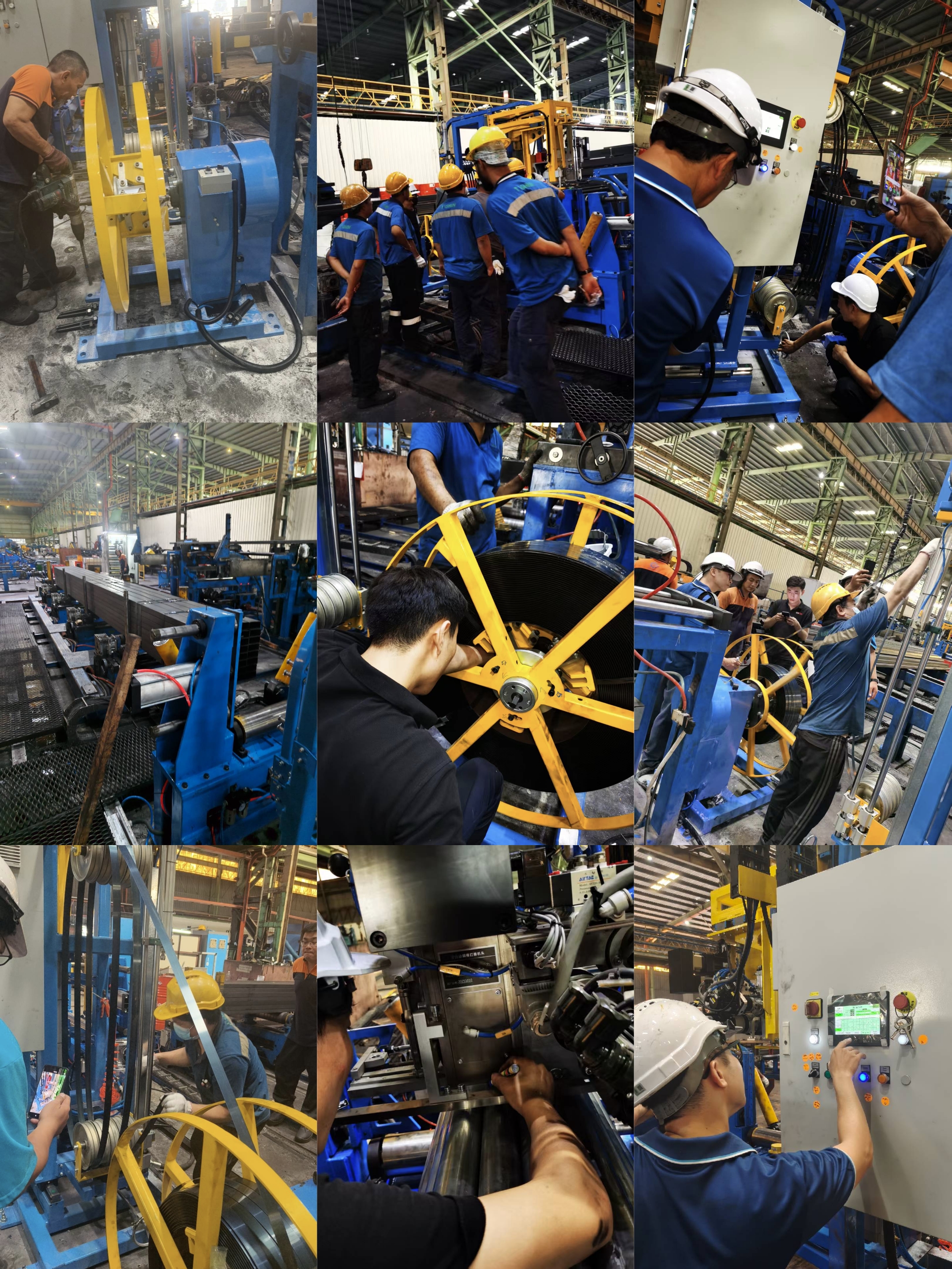 马来西亚自动打包机设备顺利投入使用