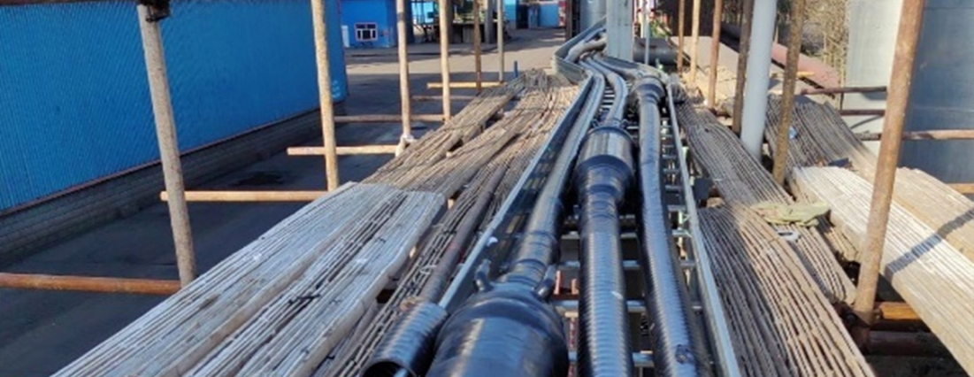 220kV中间接头(铜壳保护盒型)