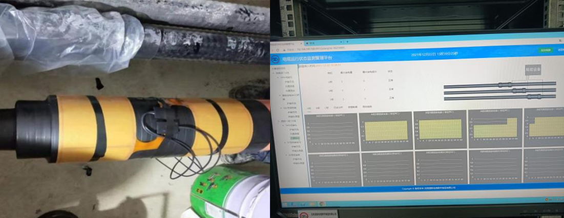 内置式电缆局放监测系统