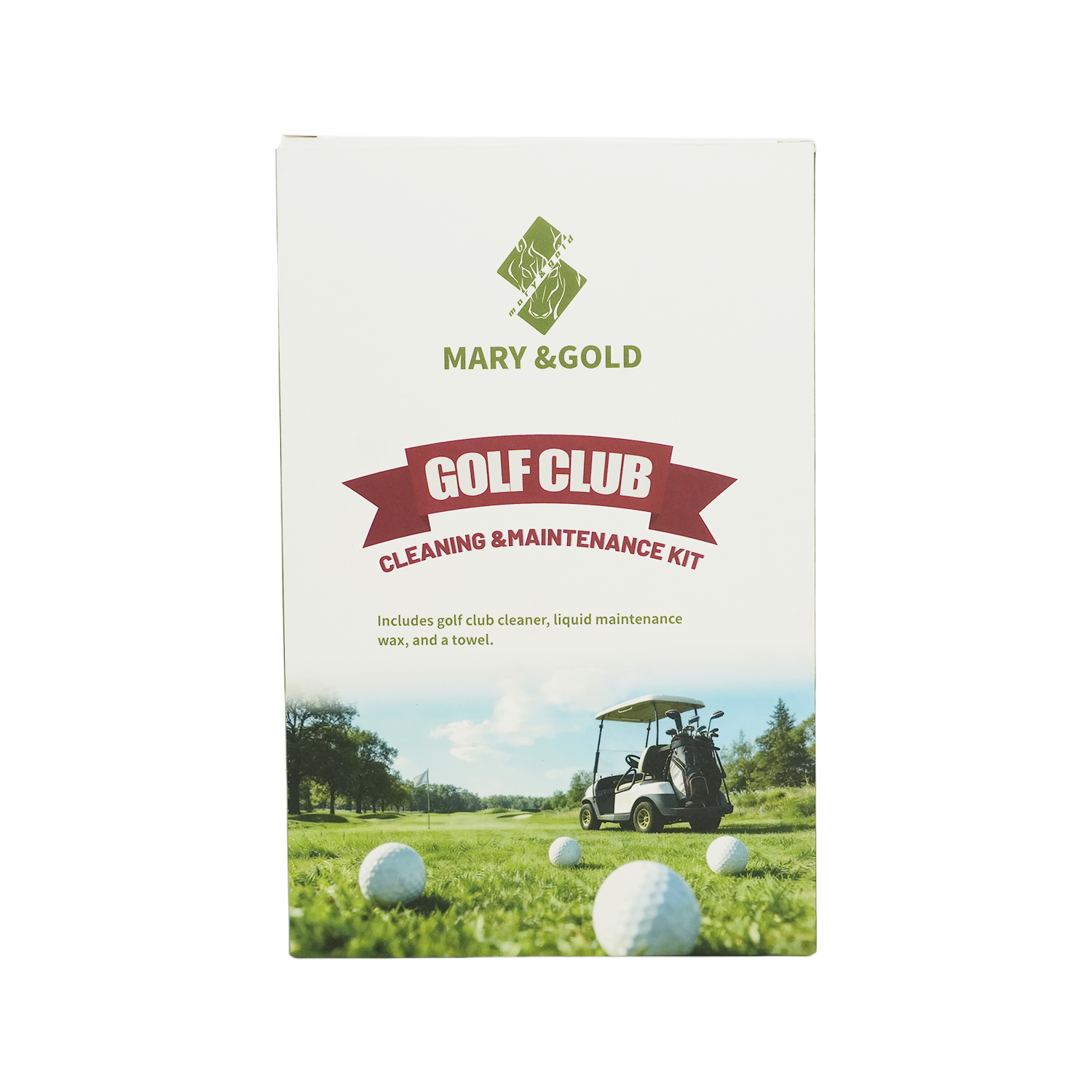 高尔夫球具清洁养护套装