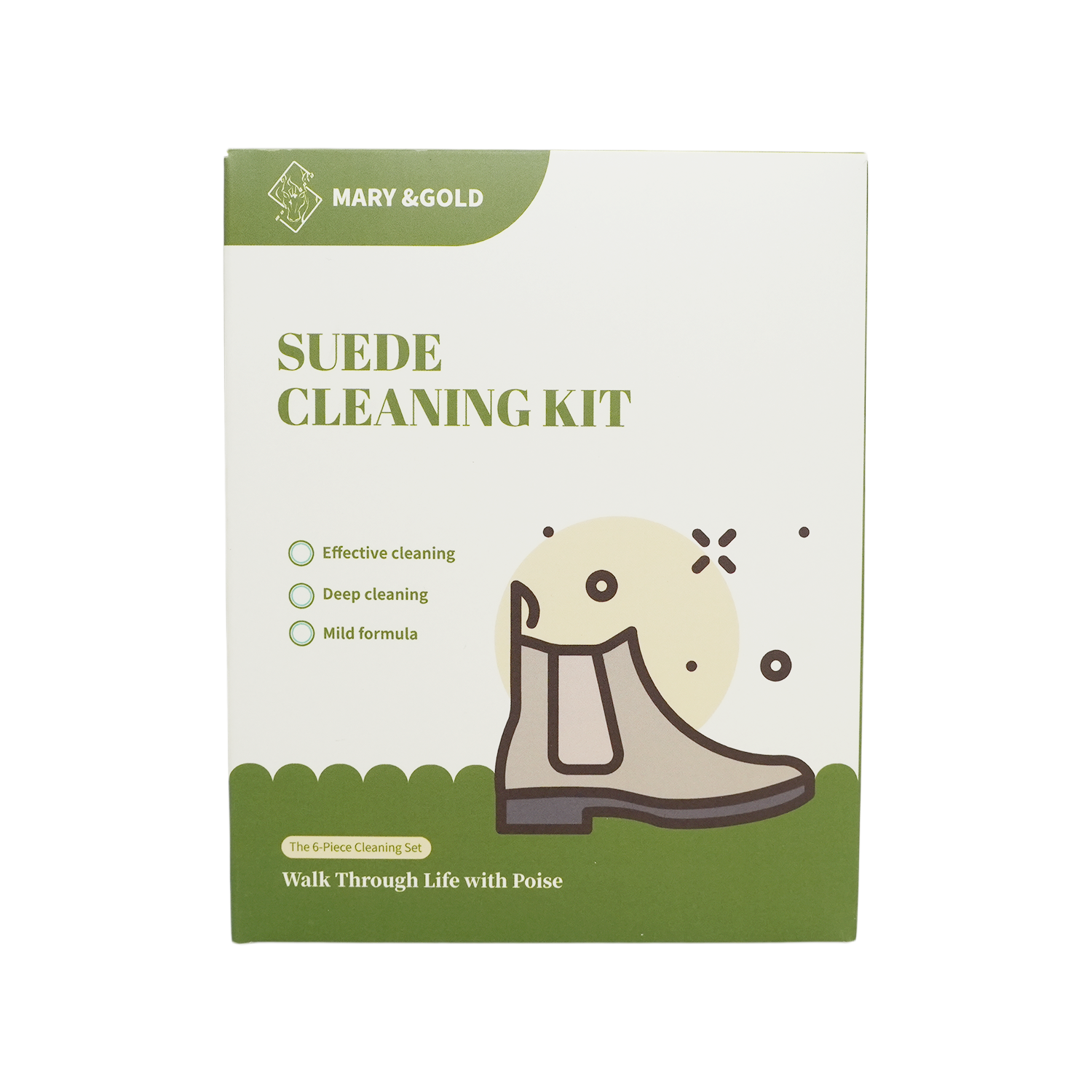 绒面鞋清洁六件套