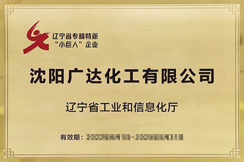 辽宁省专精特新“小巨人”企业