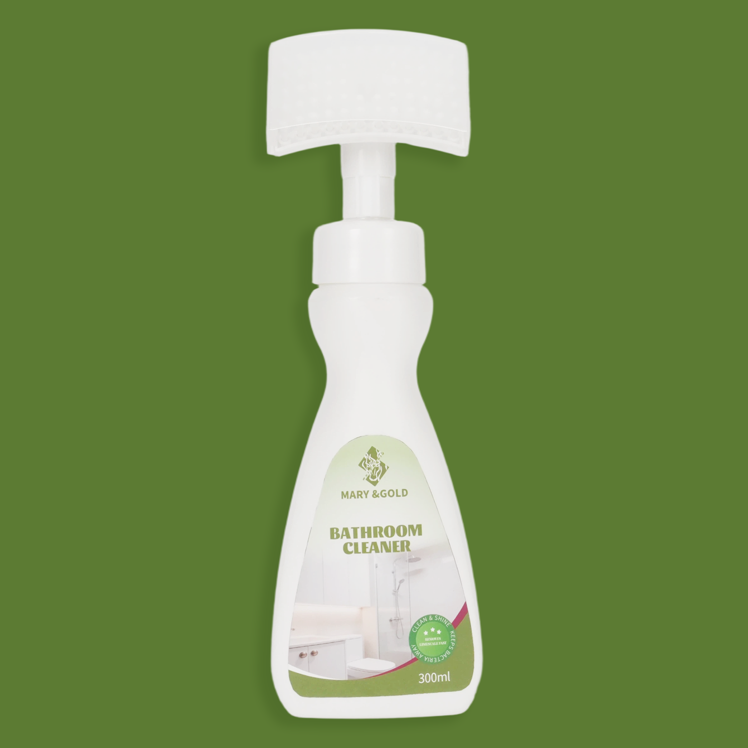 Бутылка со щеткой для сантехники 300ml
